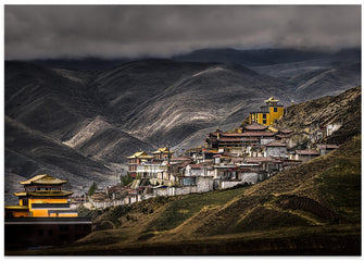 Art Prints of Monastery at plateau