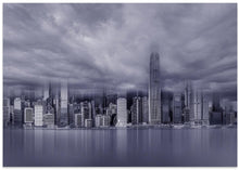 Art Prints of A view of Victoria Harbor in Hongkong