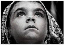 Art Prints of Girl with Sardinian traditional veil