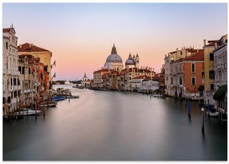 Art Prints of Canal Grande - sunset