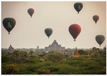 Art Prints of Balloons Over Bagan