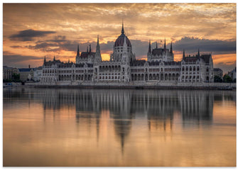 Art Prints of Sunrise in Budapest