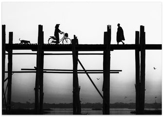 Art Prints of U Bein Bridge