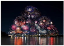 Art Prints of Boston fireworks