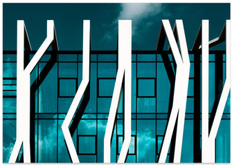 Art Prints of abstract facade