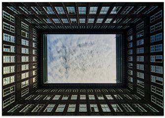 Art Prints of Looking up the Chilehaus