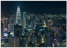 Art Prints of Night in Kuala Lumpur