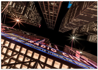 Art Prints of New York Radio City Music Hall