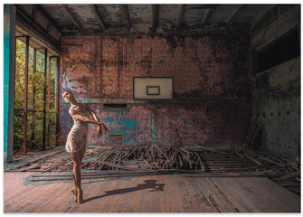 Art Prints of Abandoned Ballet Digital Painting 2