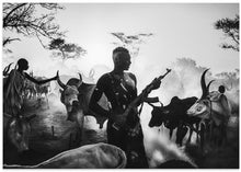 Art Prints of Mundari daily life