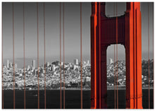 Art Prints of Golden Gate Bridge in Detail