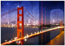 Art Prints of City Art Golden Gate Bridge Composing