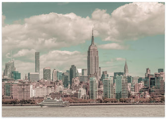 Art Prints of MIDTOWN MANHATTAN | urban vintage style