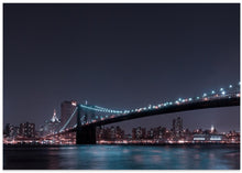 Art Prints of Manhattan Skyline and Brooklyn Bridge