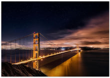 Art Prints of Golden Gate to Stars