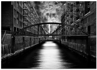 Art Prints of The other side of Hamburg