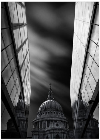 Art Prints of The St Paul's Cathedral in Reflection