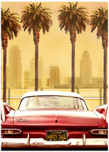 Art Prints of PLYMOUTH SAVOY WITH PALMS