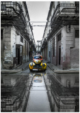 Art Prints of Classic old car in Havana, Cuba