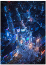 Art Prints of Flying Shibuya