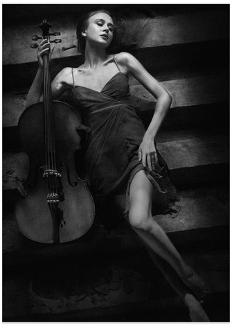 Art Prints of The Cellist