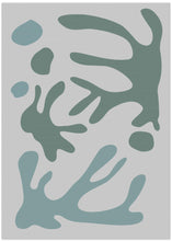 Art Prints of Seaweed Teal No 1