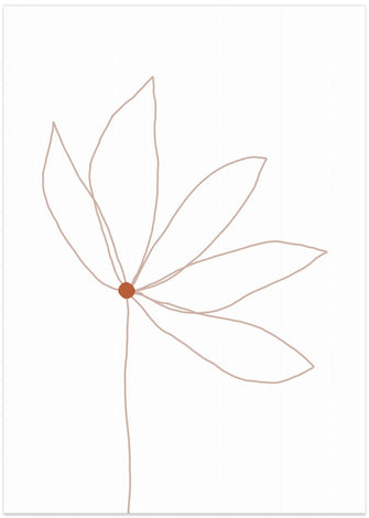 Art Prints of Minimal Flower