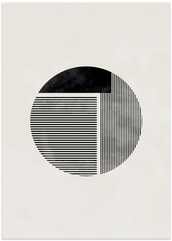 Art Prints of Minimalist round