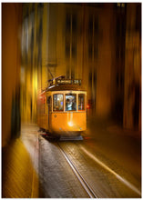 Art Prints of TRAM 28 at Night III