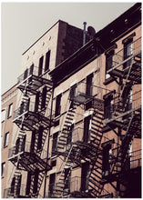 Art Prints of New York City Fire Escapes 02