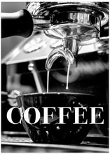 Art Prints of Coffee Text