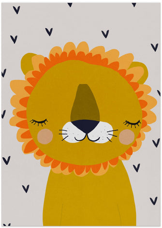 Canvas Art Print Little Lion