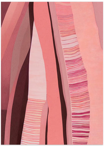 Art Prints of Pink Layers