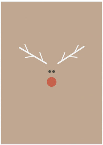 Art Prints of Christmas Reindeer