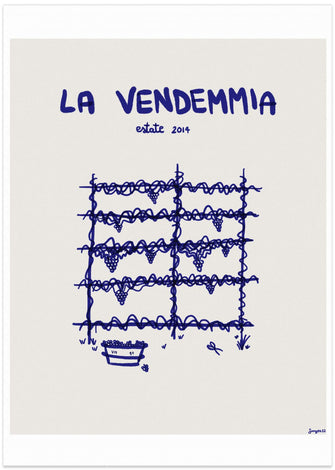 Art Prints of La vendemmia