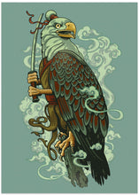 Canvas Art Print WARRIOR EAGLE