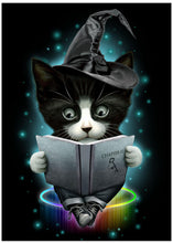 Canvas Art Print magical cat