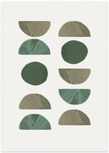 Art Prints of Collage Green