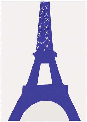 Art Prints of Eiffel Bleu