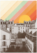 Art Prints of Rainbow Sky Above Paris