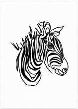 Art Prints of The Zebra