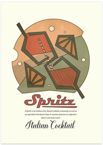 Art Prints of Geometrical spritz print