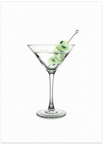 Art Prints of UFO Martini