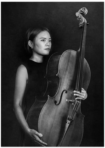 Art Prints of Female cellist