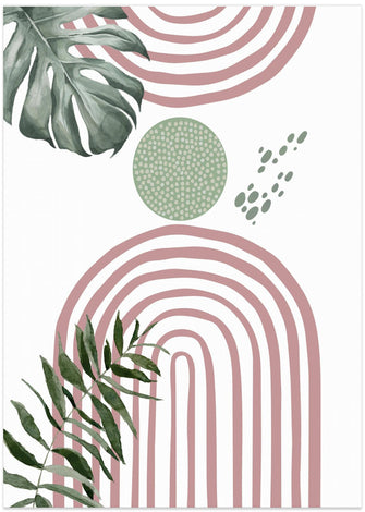 Art Prints of Boho Shapes 1