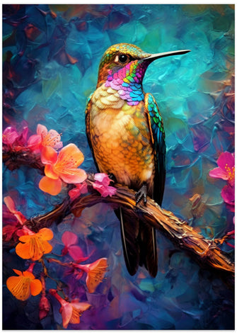 Art Prints of Hummingbird bird animal