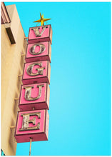 Art Prints of Vogue Theatre Sign in Hollywood