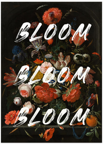 Art Prints of Bloom Vintage Flowers