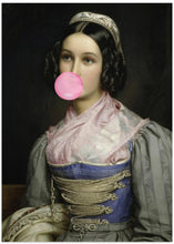 Art Prints of Bubble Gum Portrait