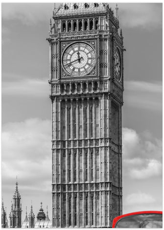 Art Prints of Elizabeth Tower | Vertical Panorama